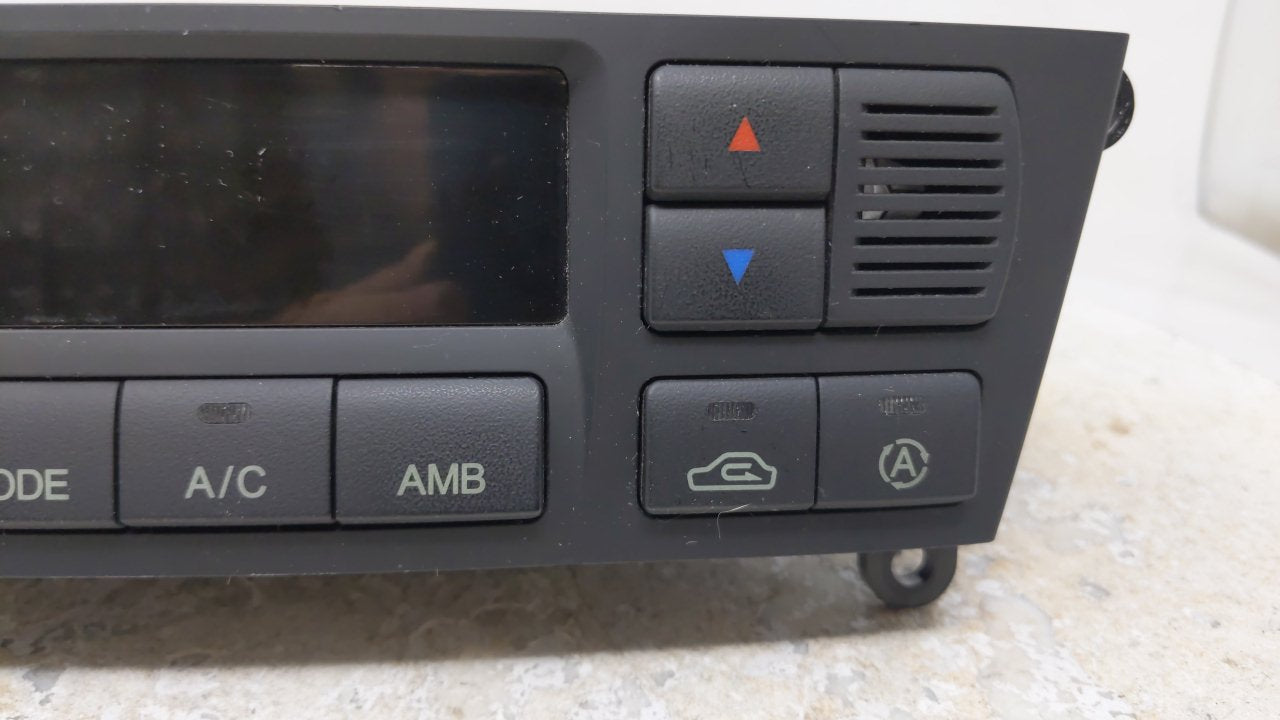 2003-2006 Kia Magentis Climate Control Module Temperature AC/Heater Replacement Fits Fits 2003 2004 2005 2006 OEM Used Auto 