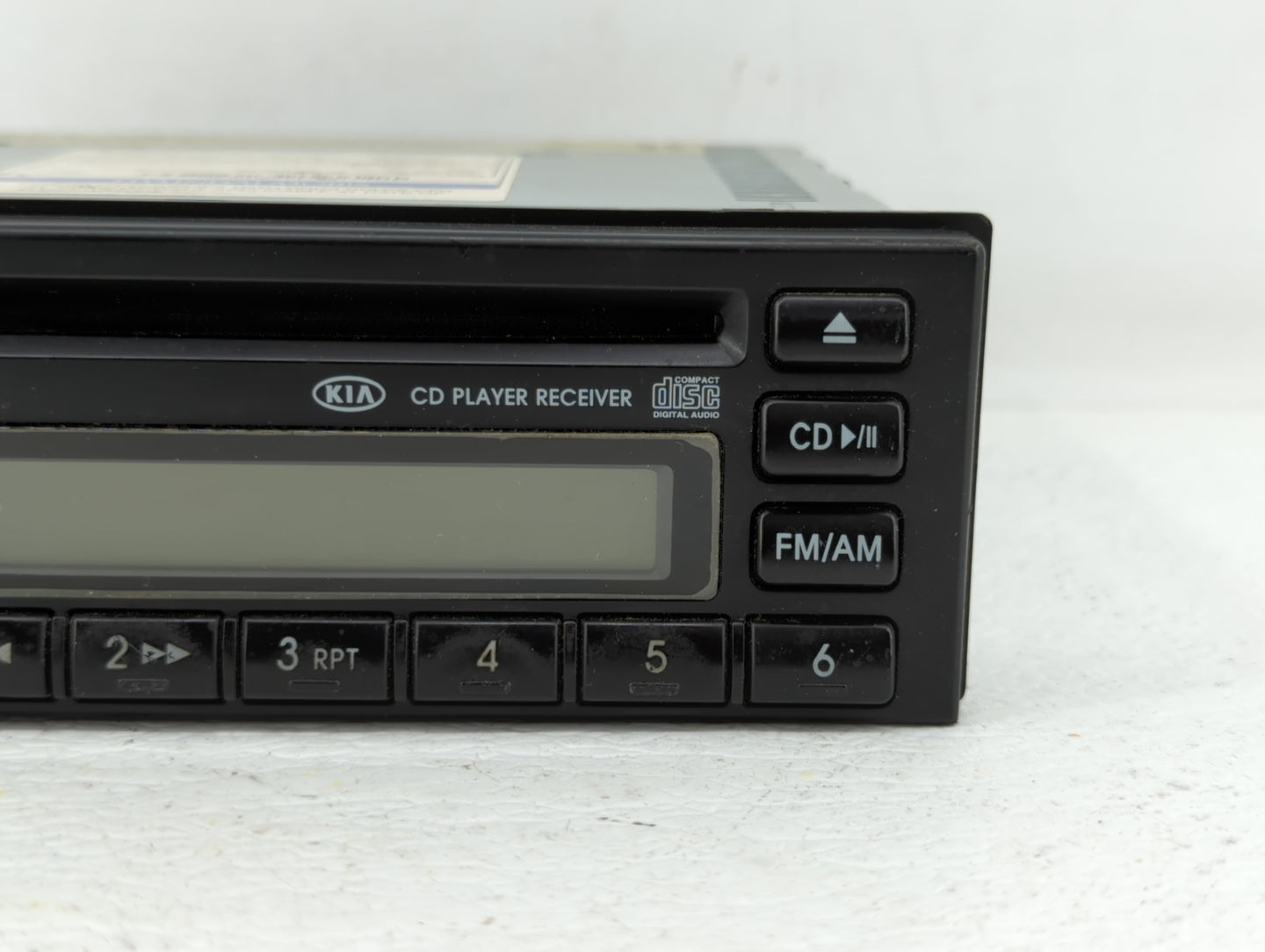 2003-2005 Kia Rio Radio AM FM Cd Player Receiver Replacement P/N:96160FD110 A02018A, 96160FD111 Fits Fits 2003 2004 2005 OEM