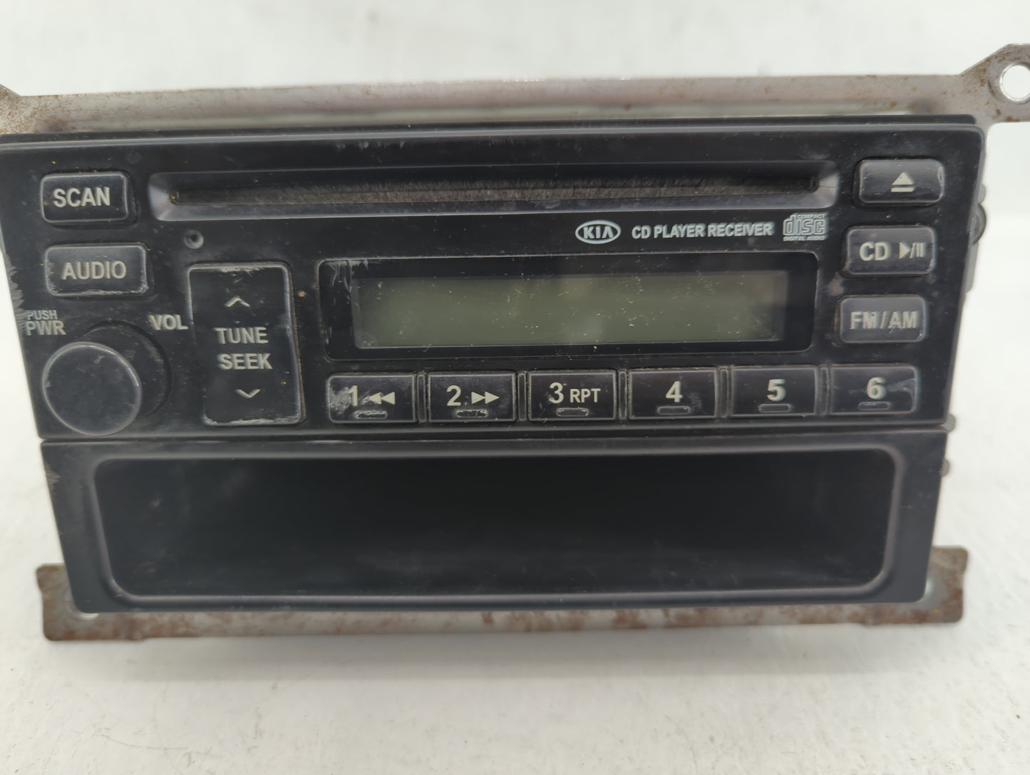 2003-2005 Kia Sedona Radio AM FM Cd Player Receiver Replacement P/N:1K5AD66860A Fits Fits 2003 2004 2005 OEM Used Auto Parts