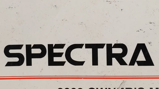 2003 Kia Spectra Owners Manual Book Guide OEM Used Auto Parts