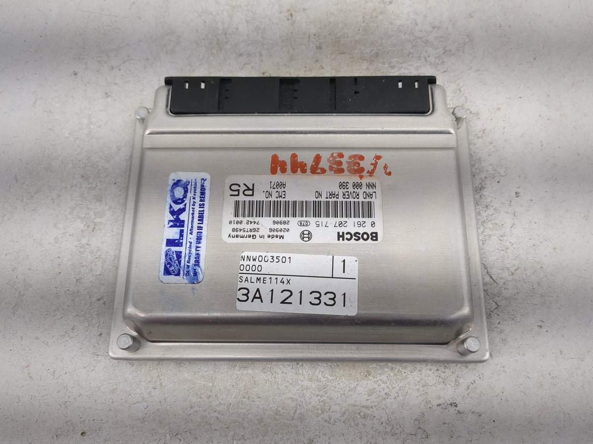 2003-2005 Land Rover Range Rover PCM Engine Control Computer ECU ECM PCU OEM P/N:0261207715 NNN000390 Fits Fits 2003 2004 20