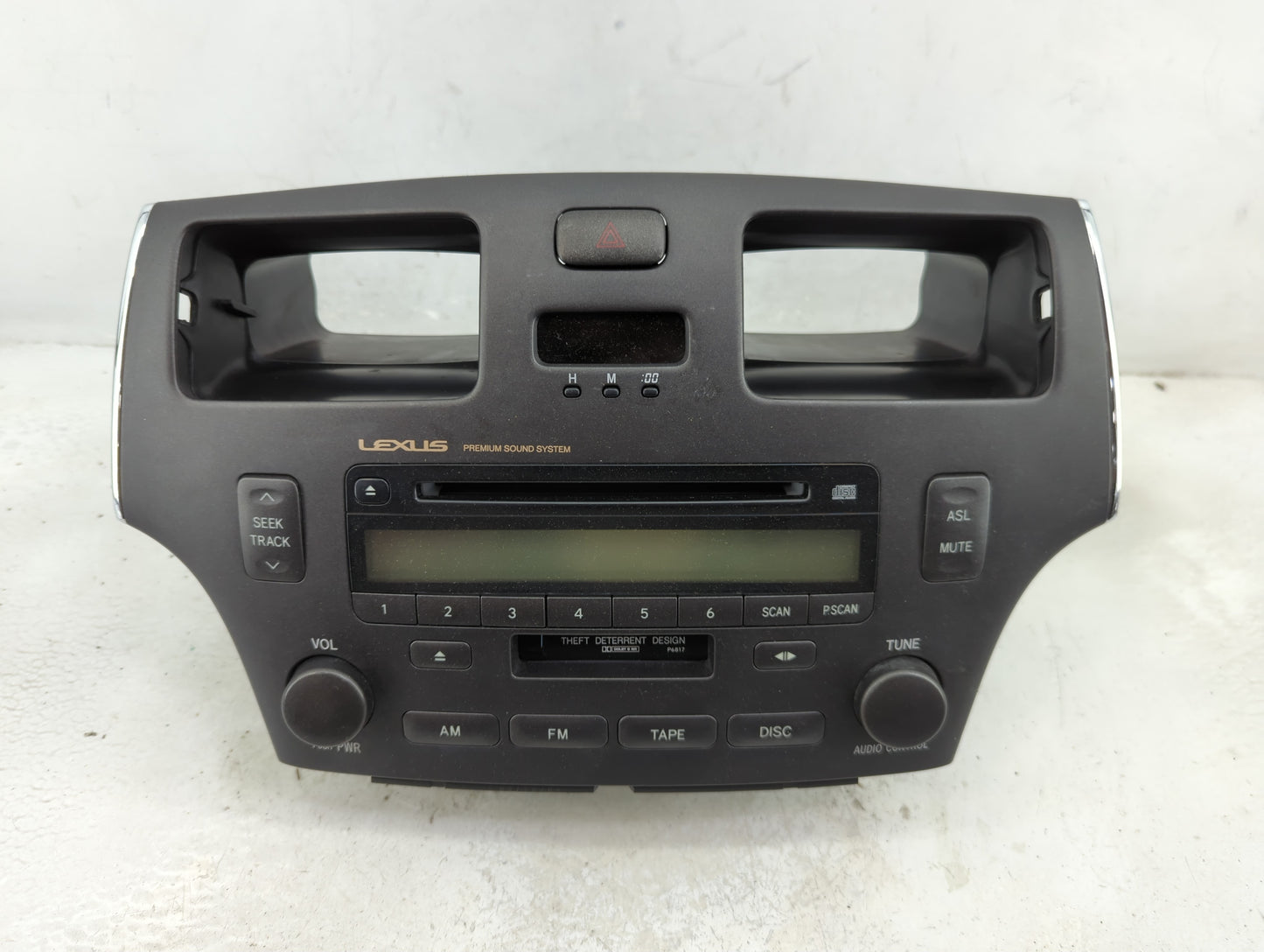 2002-2003 Lexus Es300 Radio AM FM Cd Player Receiver Replacement P/N:86120-33500 86230-33020 Fits Fits 2002 2003 2004 2005 2