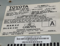2002-2003 Lexus Es300 Radio AM FM Cd Player Receiver Replacement P/N:86120-33511 86230-33031 Fits Fits 2002 2003 2004 2005 2