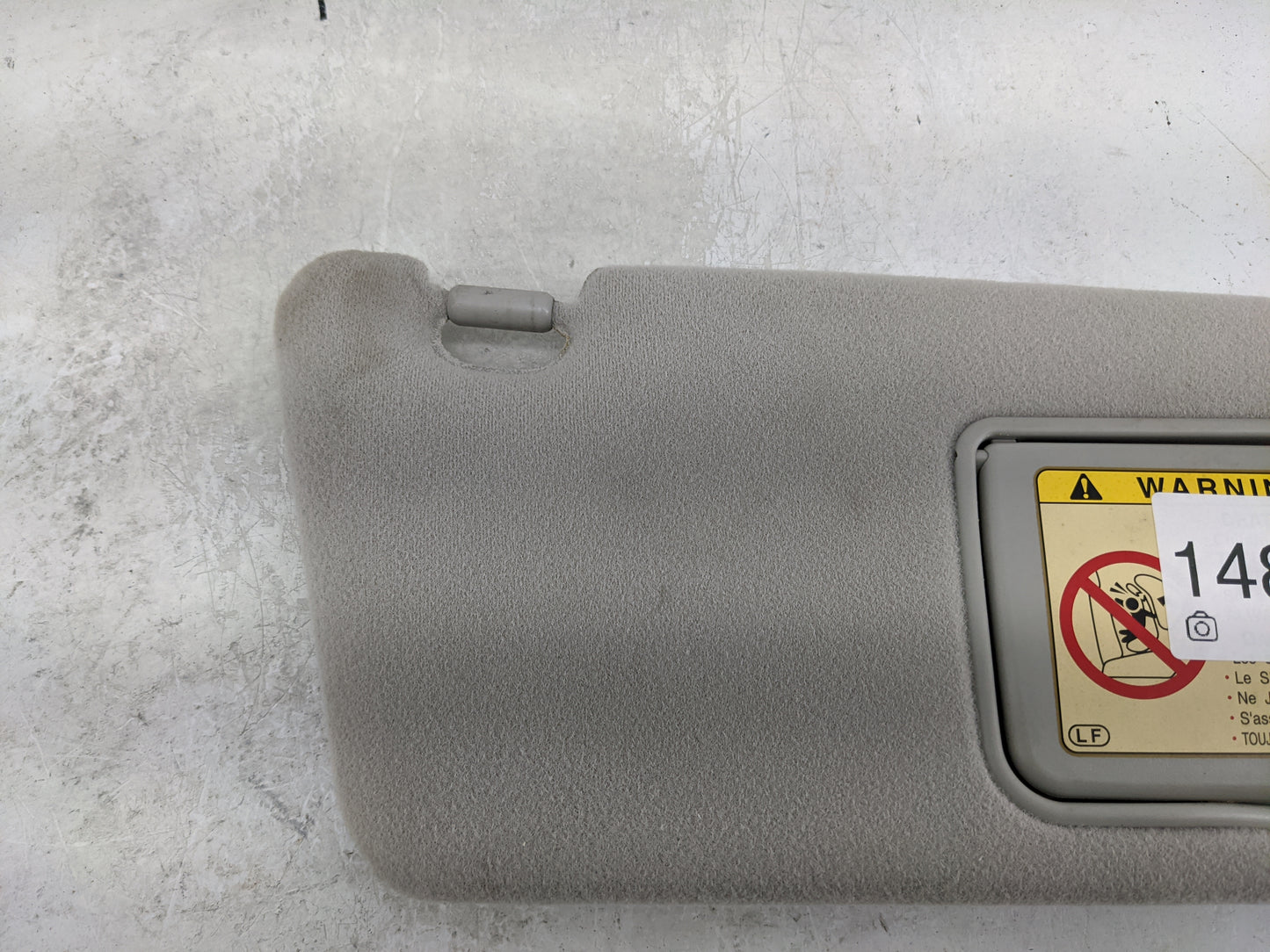 2002-2003 Lexus Es300 Sun Visor Shade Replacement Passenger Right Mirror Fits Fits 2002 2003 OEM Used Auto Parts - Oemusedau