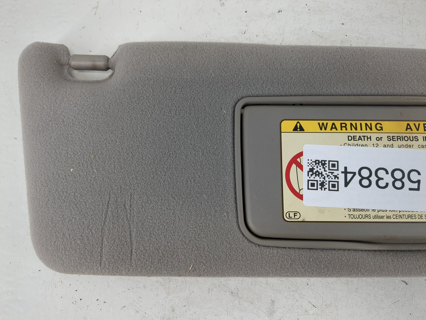 2001-2006 Lexus Gs300 Sun Visor Shade Replacement Passenger Right Mirror Fits Fits 2001 2002 2003 2004 2005 2006 OEM Used Au