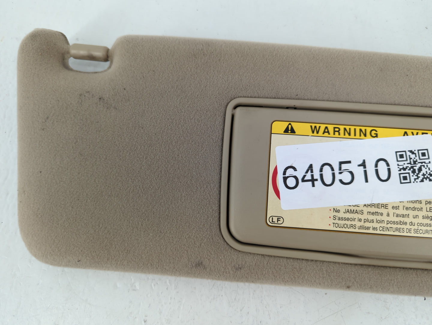 2001-2006 Lexus Gs300 Sun Visor Shade Replacement Passenger Right Mirror Fits Fits 2001 2002 2003 2004 2005 2006 OEM Used Au