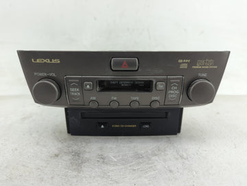 2001-2004 Lexus Ls430 Radio AM FM Cd Player Receiver Replacement P/N:86120-50590 Fits Fits 2001 2002 2003 2004 OEM Used Auto