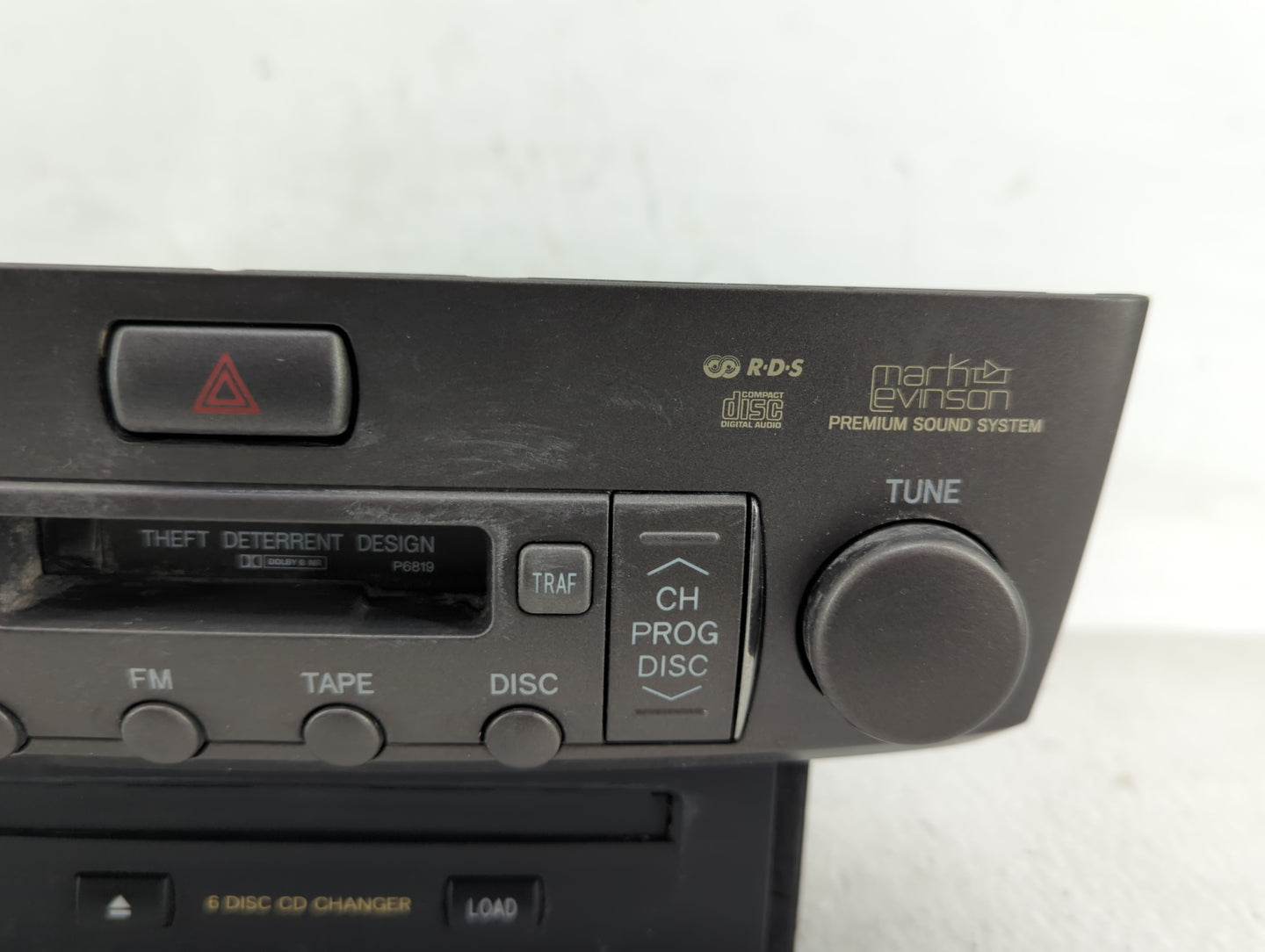 2001-2004 Lexus Ls430 Radio AM FM Cd Player Receiver Replacement P/N:86120-50590 Fits Fits 2001 2002 2003 2004 OEM Used Auto