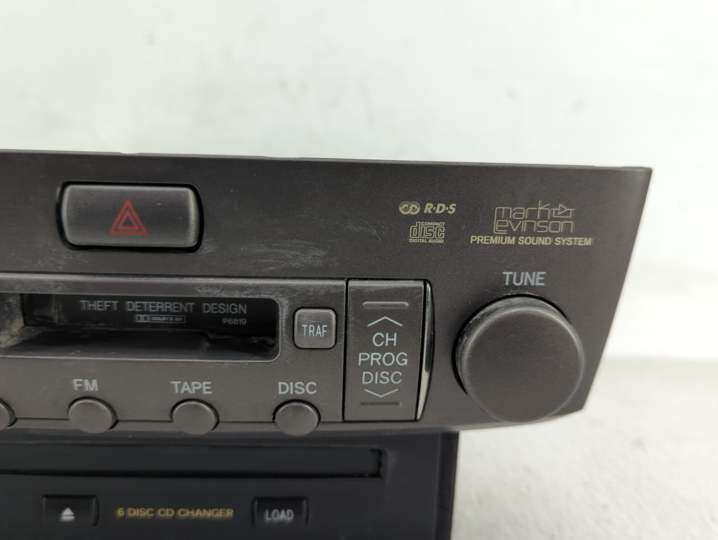 2001-2004 Lexus Ls430 Radio AM FM Cd Player Receiver Replacement P/N:86120-50590 Fits Fits 2001 2002 2003 2004 OEM Used Auto