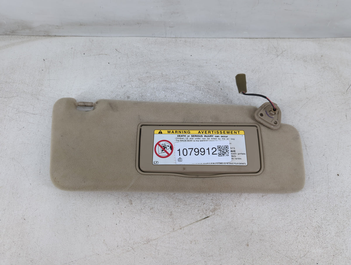 2003 Lexus Rx300 Sun Visor Shade Replacement Passenger Right Mirror Fits OEM Used Auto Parts - Oemusedautoparts1.com