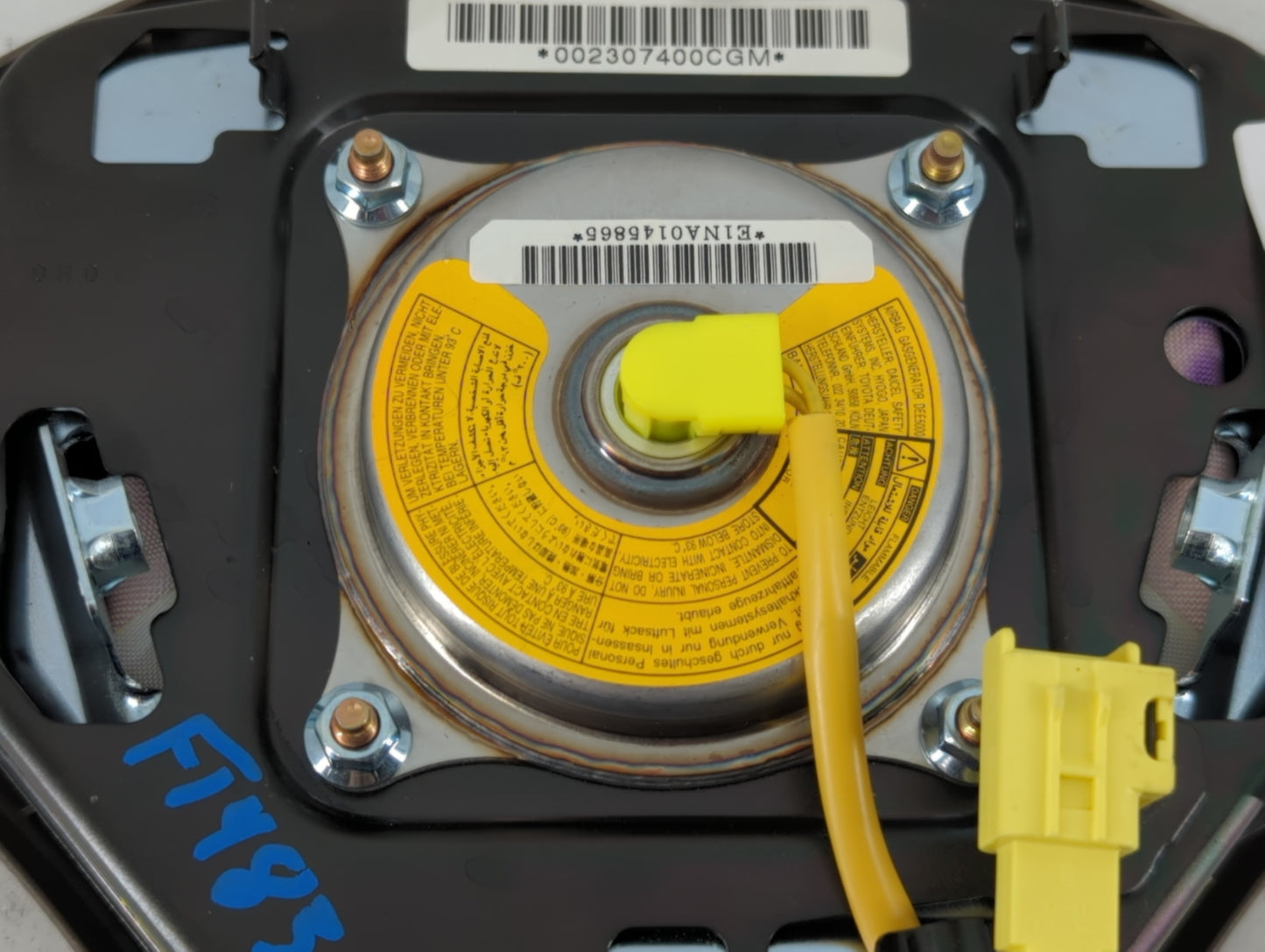 2001-2003 Lexus Rx300 Air Bag Driver Left Steering Wheel Mounted 1229450 - Oemusedautoparts1.com