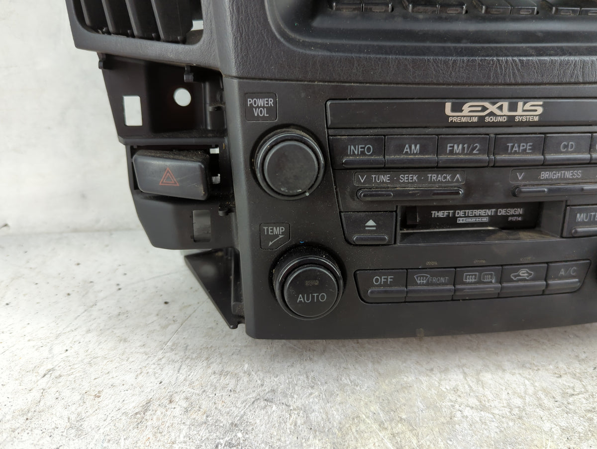 1999-2003 Lexus Rx300 Radio AM FM Cd Player Receiver Replacement P/N:86110-48030 134000-1020A101 Fits OEM Used Auto Parts - 