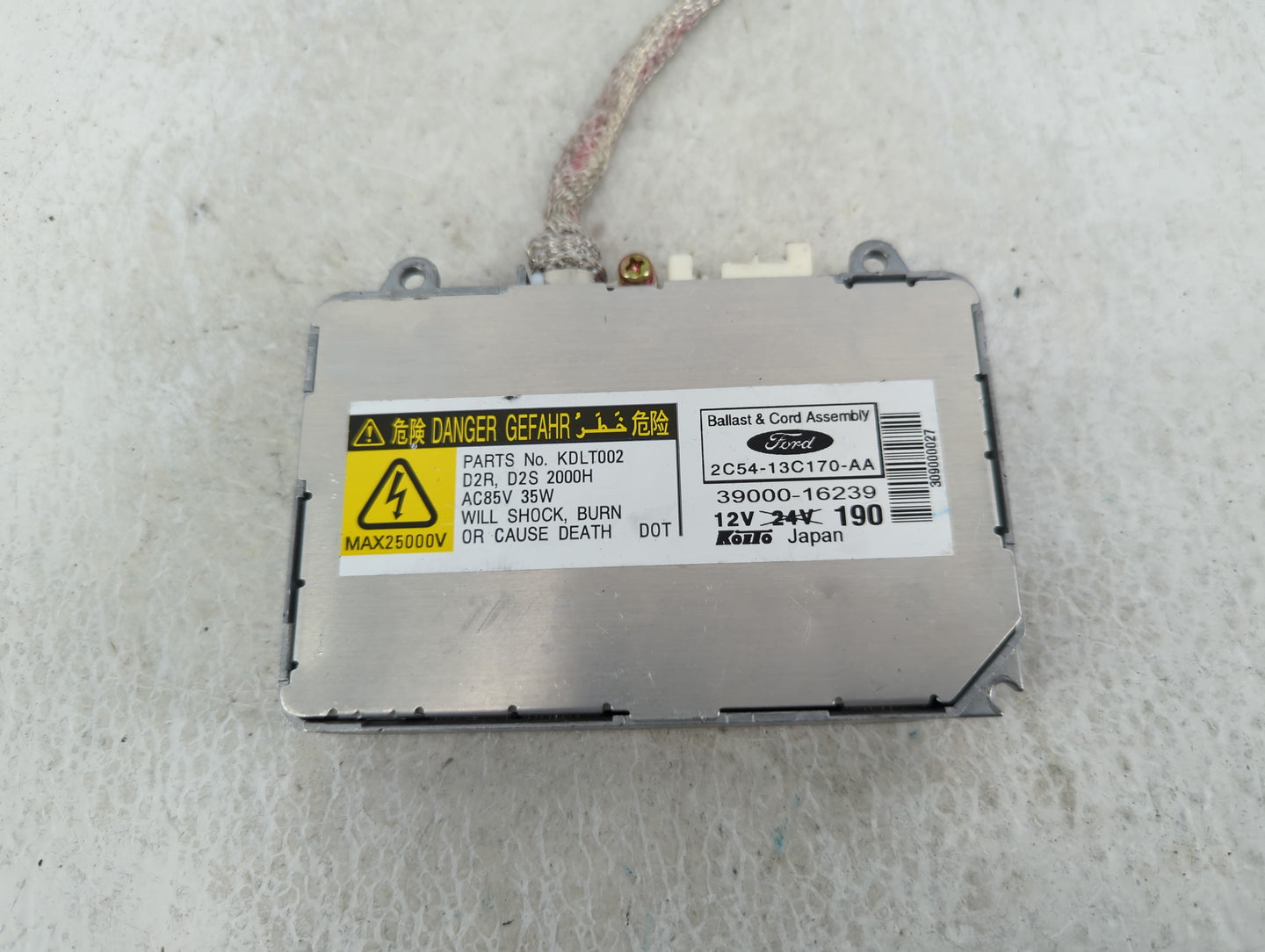 2003-2005 Lincoln Aviator Headlight Ballast Head Light - Oemusedautoparts1.com