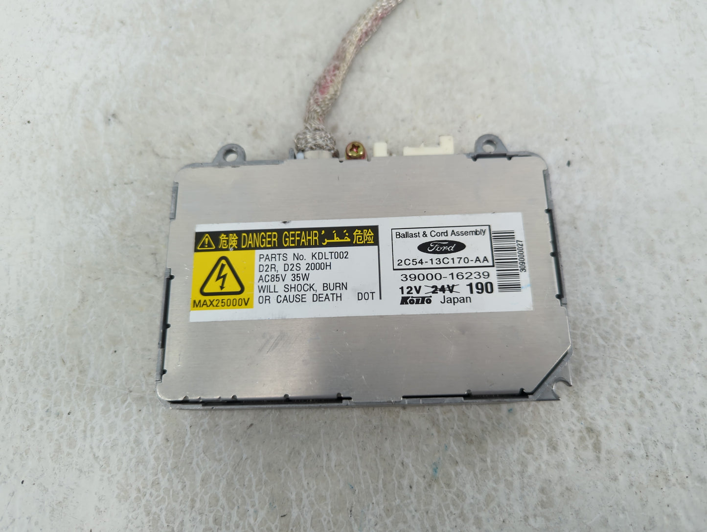 2003-2005 Lincoln Aviator Headlight Ballast Head Light - Oemusedautoparts1.com