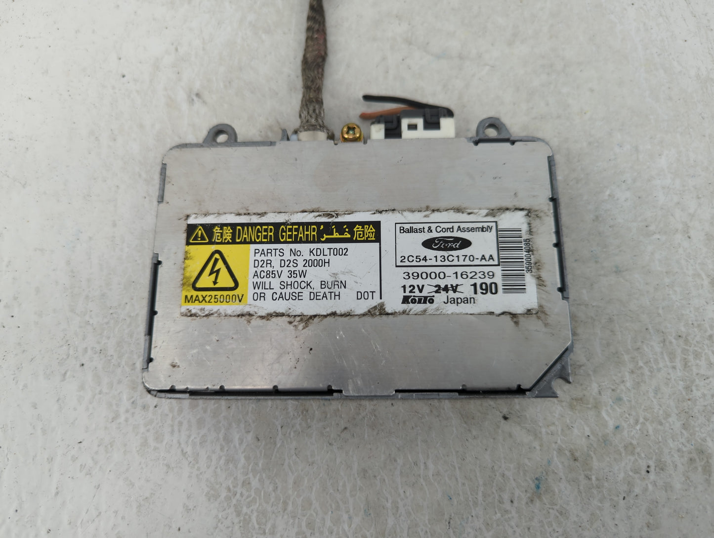 2003-2005 Lincoln Aviator Headlight Ballast Head Light - Oemusedautoparts1.com