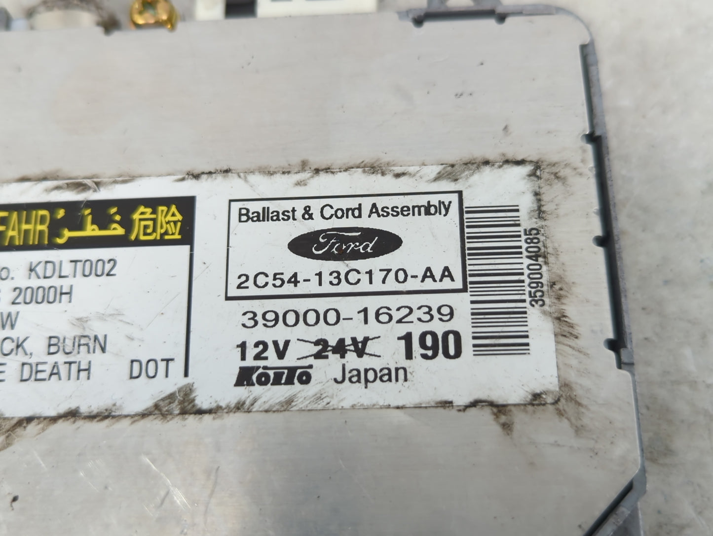 2003-2005 Lincoln Aviator Headlight Ballast Head Light - Oemusedautoparts1.com