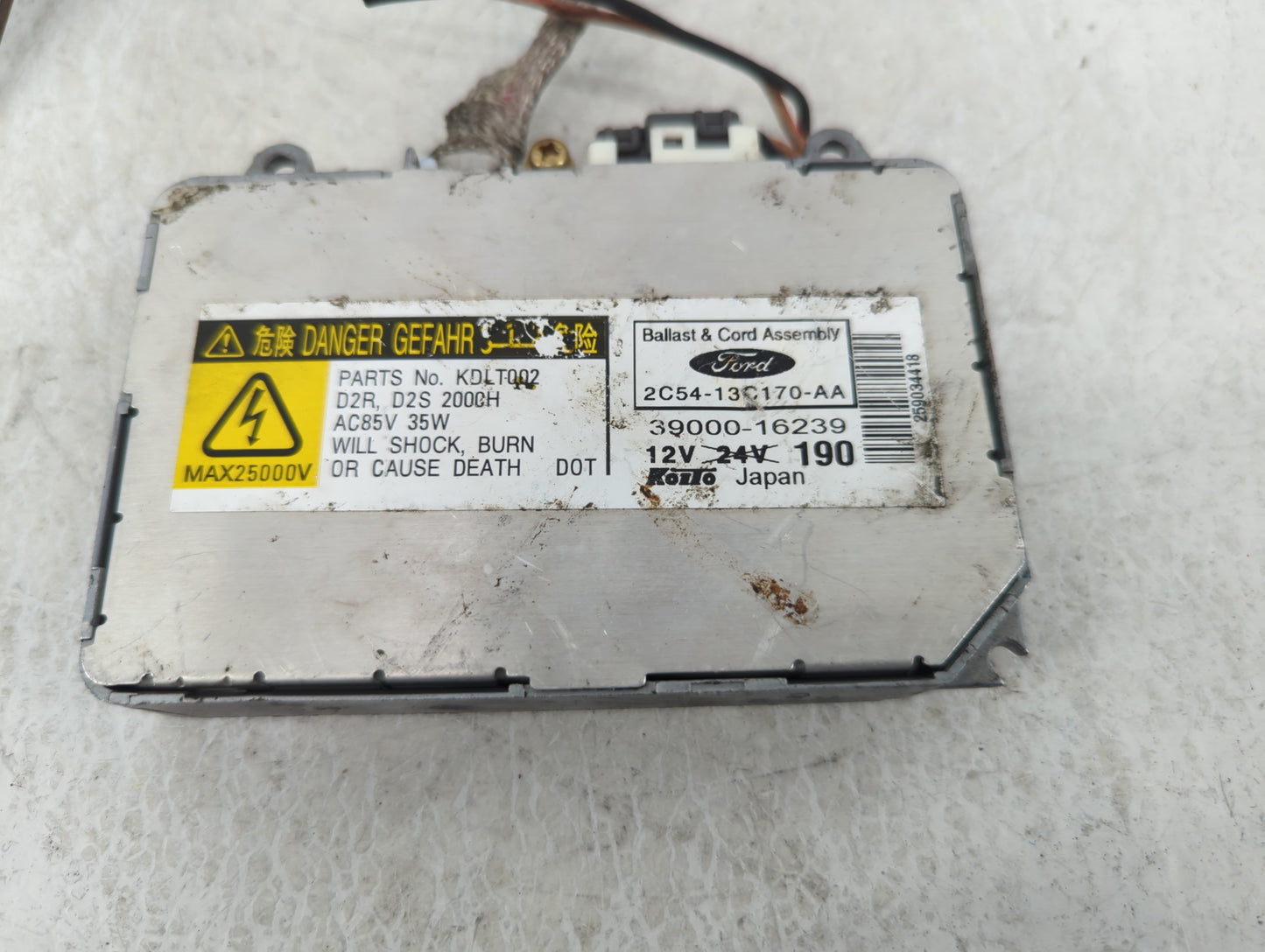 2003-2005 Lincoln Aviator Headlight Ballast Head Light - Oemusedautoparts1.com