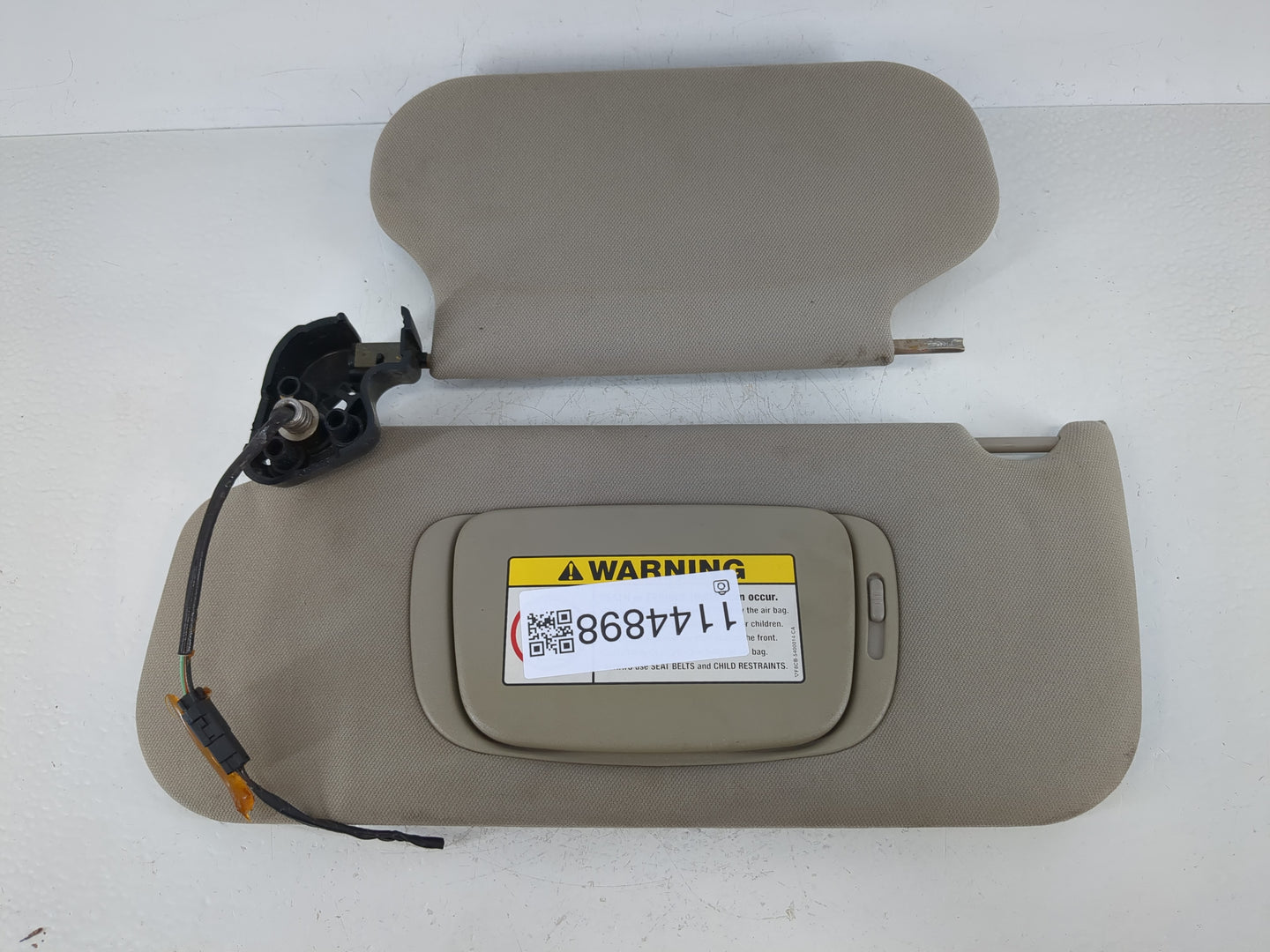2003 Lincoln Ls Sun Visor Shade Replacement Driver Left Mirror Fits OEM Used Auto Parts - Oemusedautoparts1.com