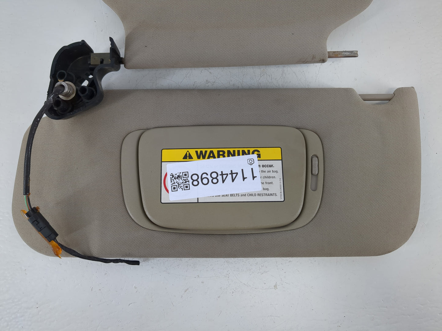 2003 Lincoln Ls Sun Visor Shade Replacement Driver Left Mirror Fits OEM Used Auto Parts - Oemusedautoparts1.com