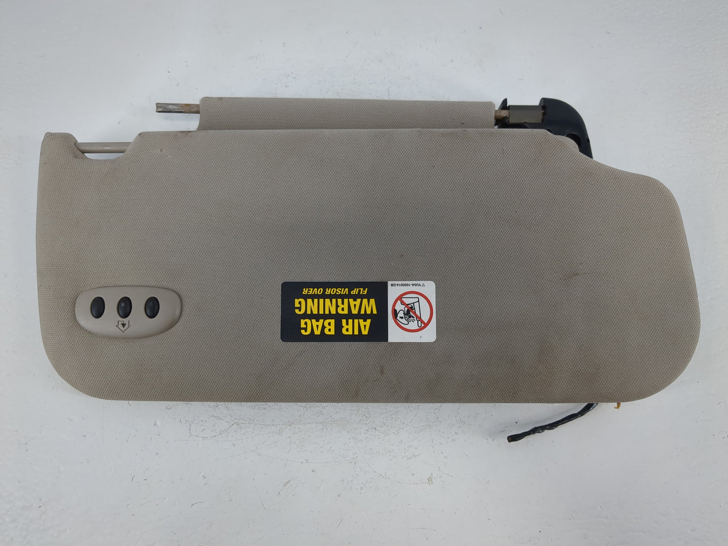 2003 Lincoln Ls Sun Visor Shade Replacement Driver Left Mirror Fits OEM Used Auto Parts - Oemusedautoparts1.com