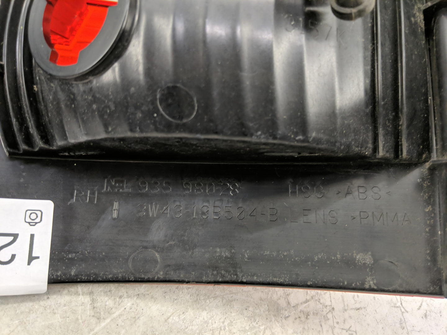 2003 Lincoln Ls Tail Light Assembly Passenger Right OEM P/N:3W43-13B504 Fits OEM Used Auto Parts - Oemusedautoparts1.com