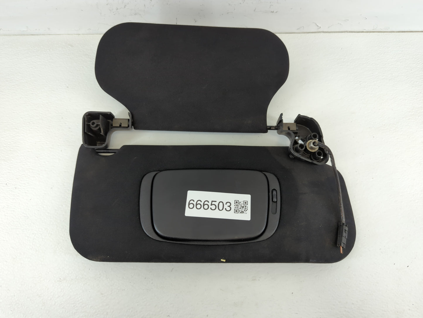 2003 Lincoln Ls Sun Visor Shade Replacement Passenger Right Mirror Fits OEM Used Auto Parts - Oemusedautoparts1.com