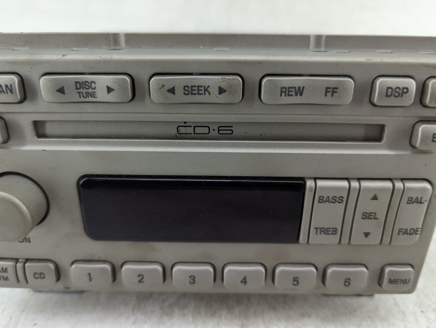 2002-2004 Lincoln Navigator Radio AM FM Cd Player Receiver Replacement P/N:2L7F-18C815-AC Fits Fits 2002 2003 2004 OEM Used 