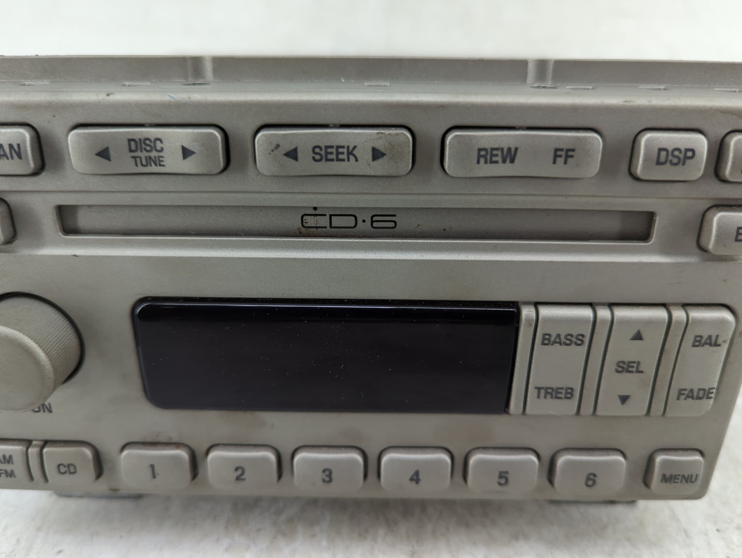2002-2004 Lincoln Navigator Radio AM FM Cd Player Receiver Replacement P/N:2L7F-18C815-AC Fits Fits 2002 2003 2004 OEM Used 