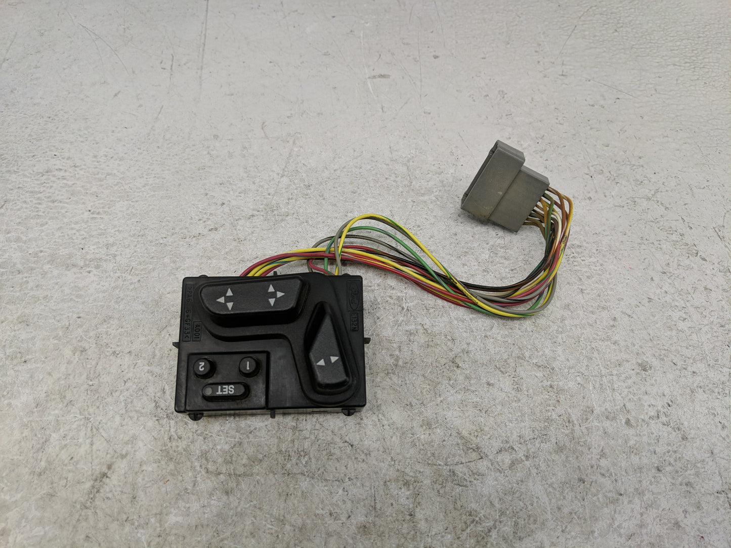 2003-2011 Lincoln Town Car Master Power Window Switch Replacement Driver Side Left P/N:5W1T-14B709-BAW Fits OEM Used Auto Pa