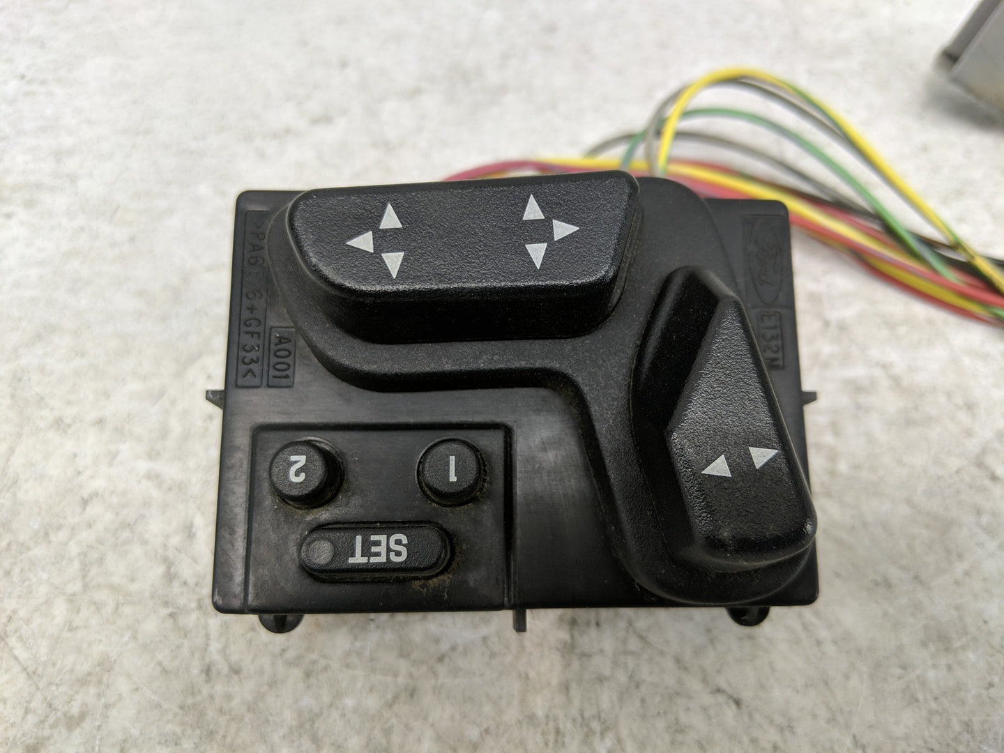 2003-2011 Lincoln Town Car Master Power Window Switch Replacement Driver Side Left P/N:5W1T-14B709-BAW Fits OEM Used Auto Pa