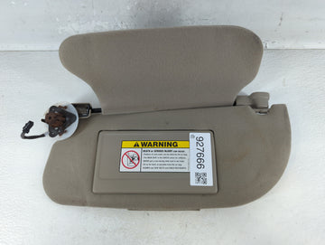 2003-2004 Lincoln Town Car Sun Visor Shade Replacement Driver Left Mirror Fits Fits 2003 2004 OEM Used Auto Parts
