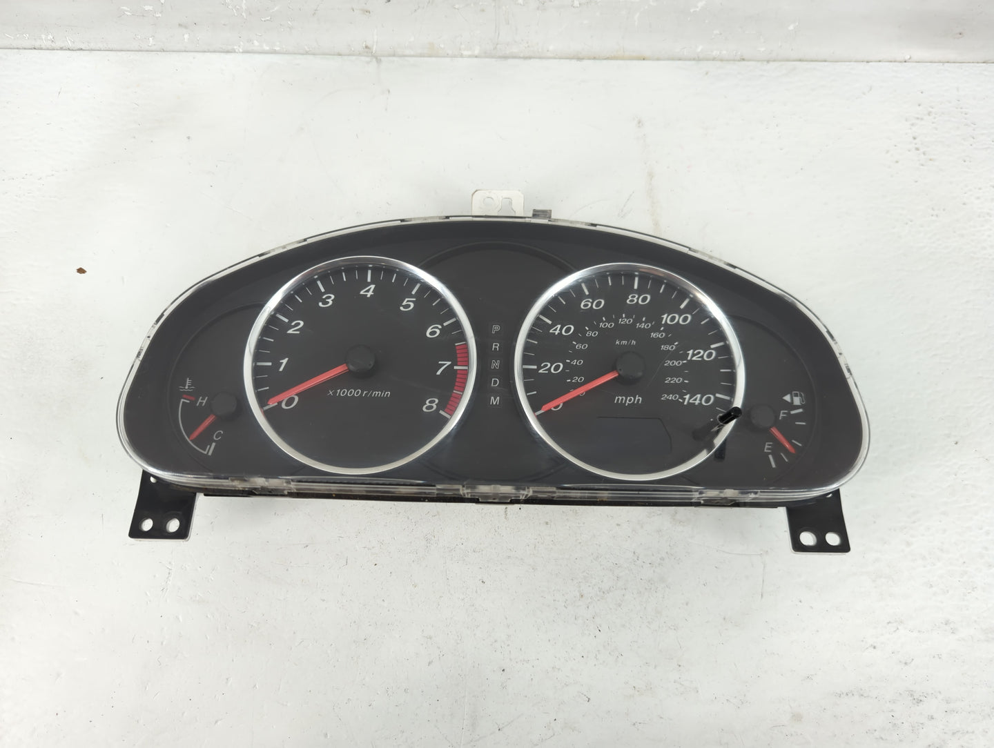 2003-2004 Mazda 6 Instrument Cluster Speedometer Gauges Fits Fits 2003 2004 OEM Used Auto Parts - Oemusedautoparts1.com