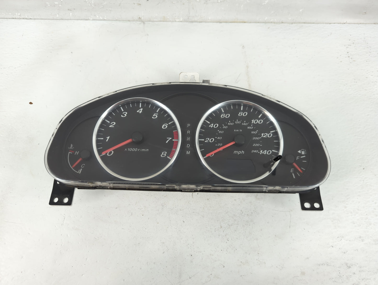 2003-2004 Mazda 6 Instrument Cluster Speedometer Gauges Fits Fits 2003 2004 OEM Used Auto Parts - Oemusedautoparts1.com