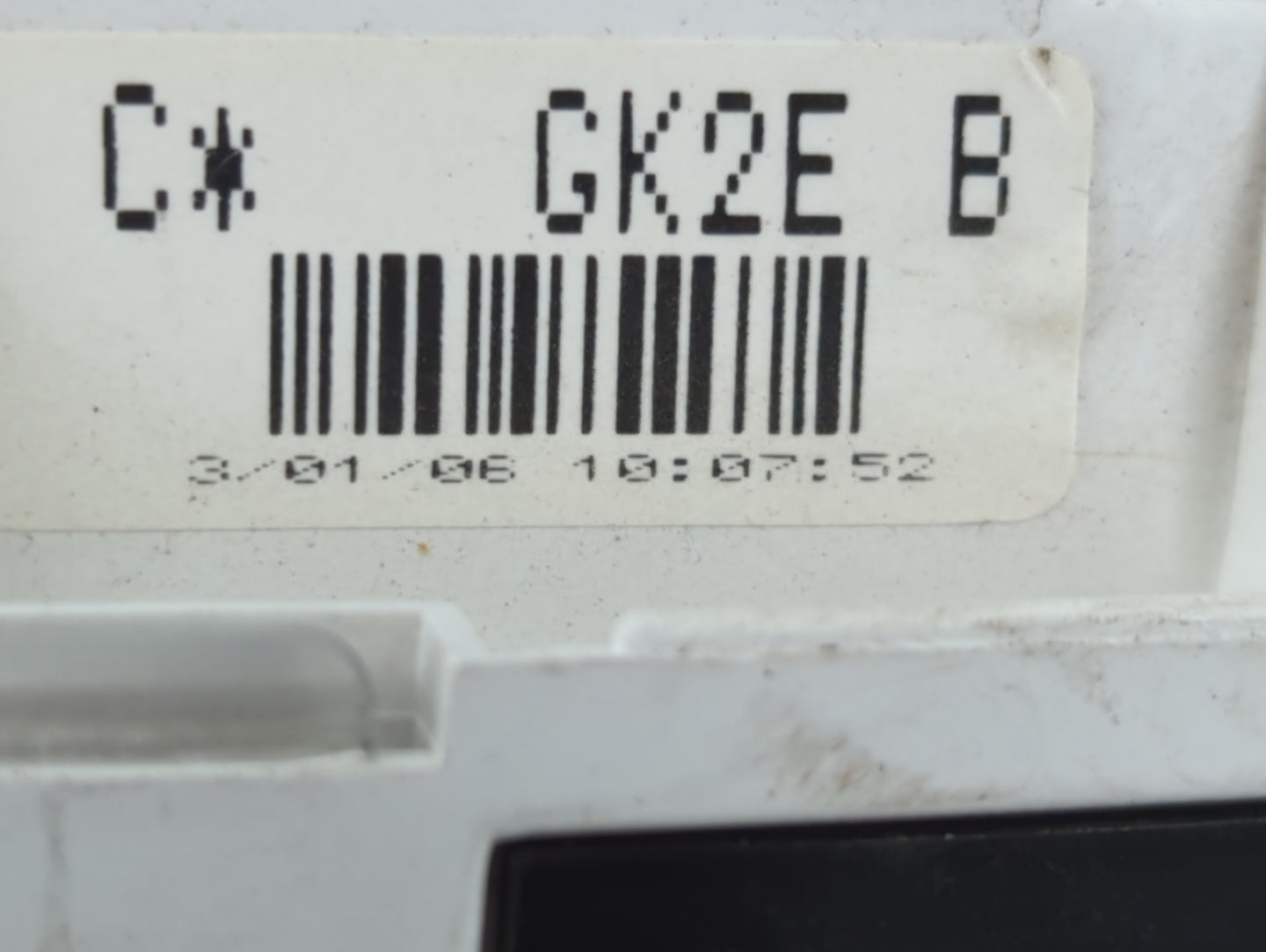 2003-2004 Mazda 6 Instrument Cluster Speedometer Gauges Fits Fits 2003 2004 OEM Used Auto Parts - Oemusedautoparts1.com