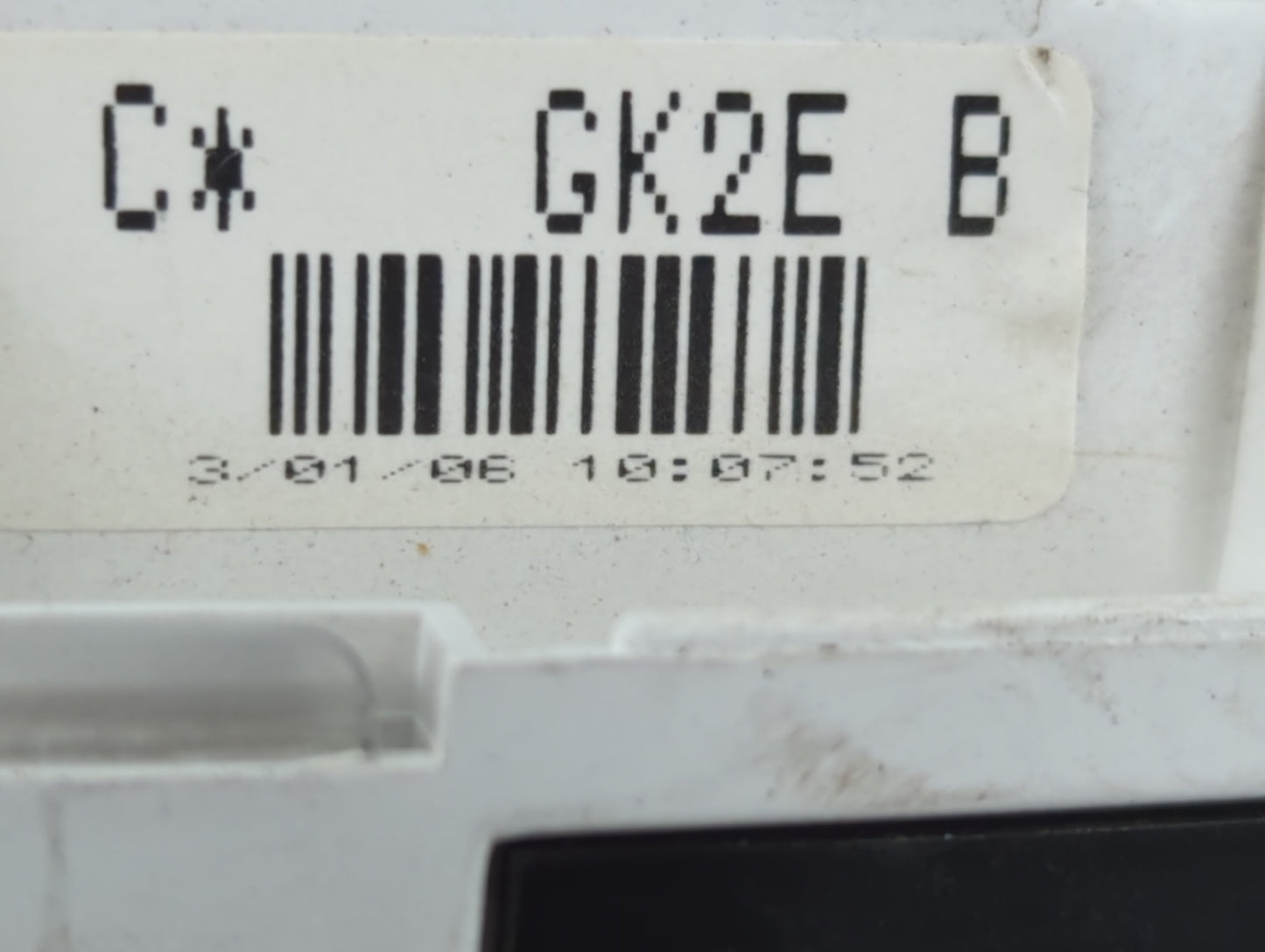 2003-2004 Mazda 6 Instrument Cluster Speedometer Gauges Fits Fits 2003 2004 OEM Used Auto Parts - Oemusedautoparts1.com