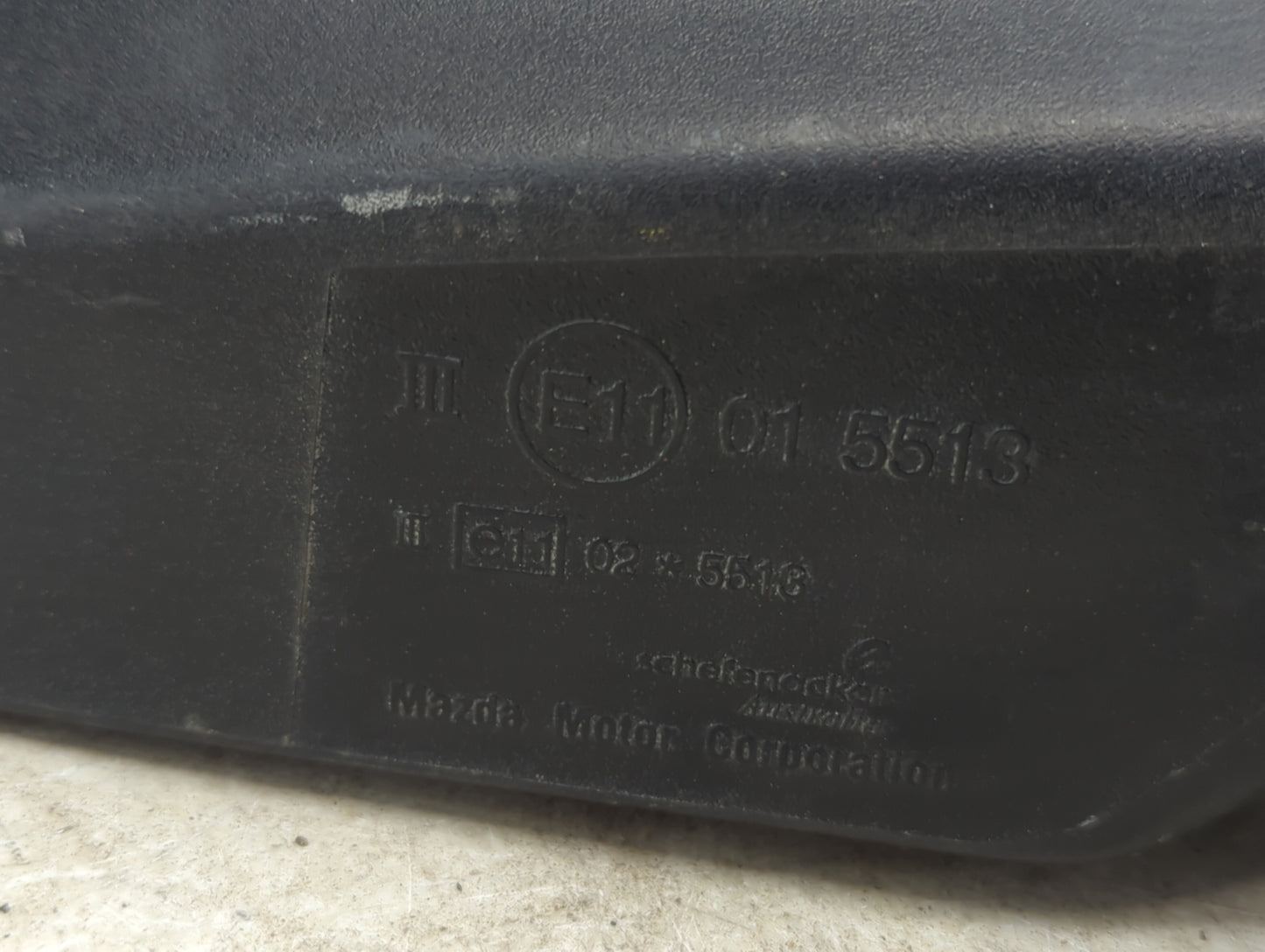 2002-2006 Mazda Mpv Passenger Side View Mirror - Right Door Mirror OEM Used - Oemusedautoparts1.com