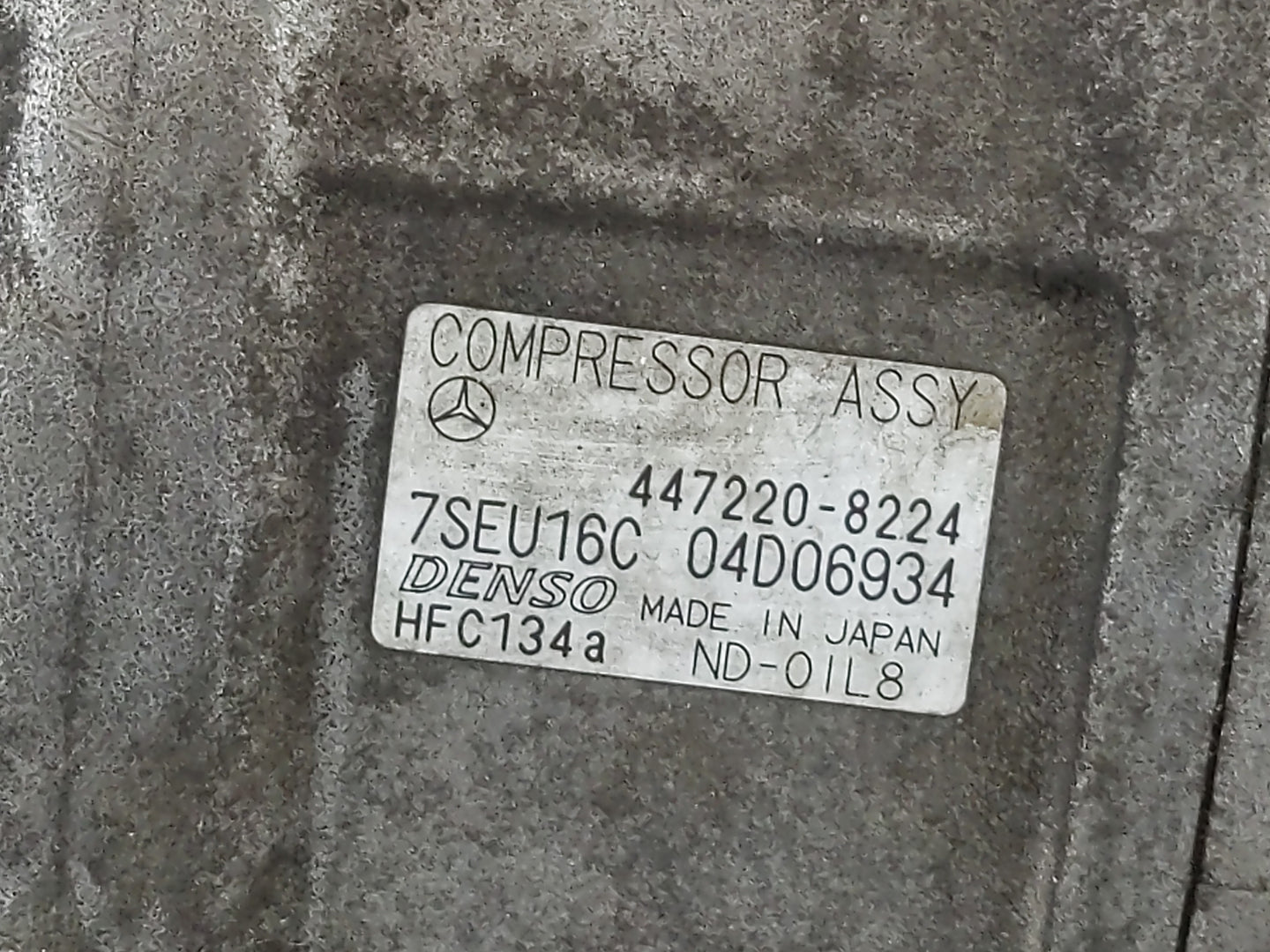 2001-2005 Mercedes-benz C240 Air Conditioning A/c Ac Compressor Oem - Oemusedautoparts1.com