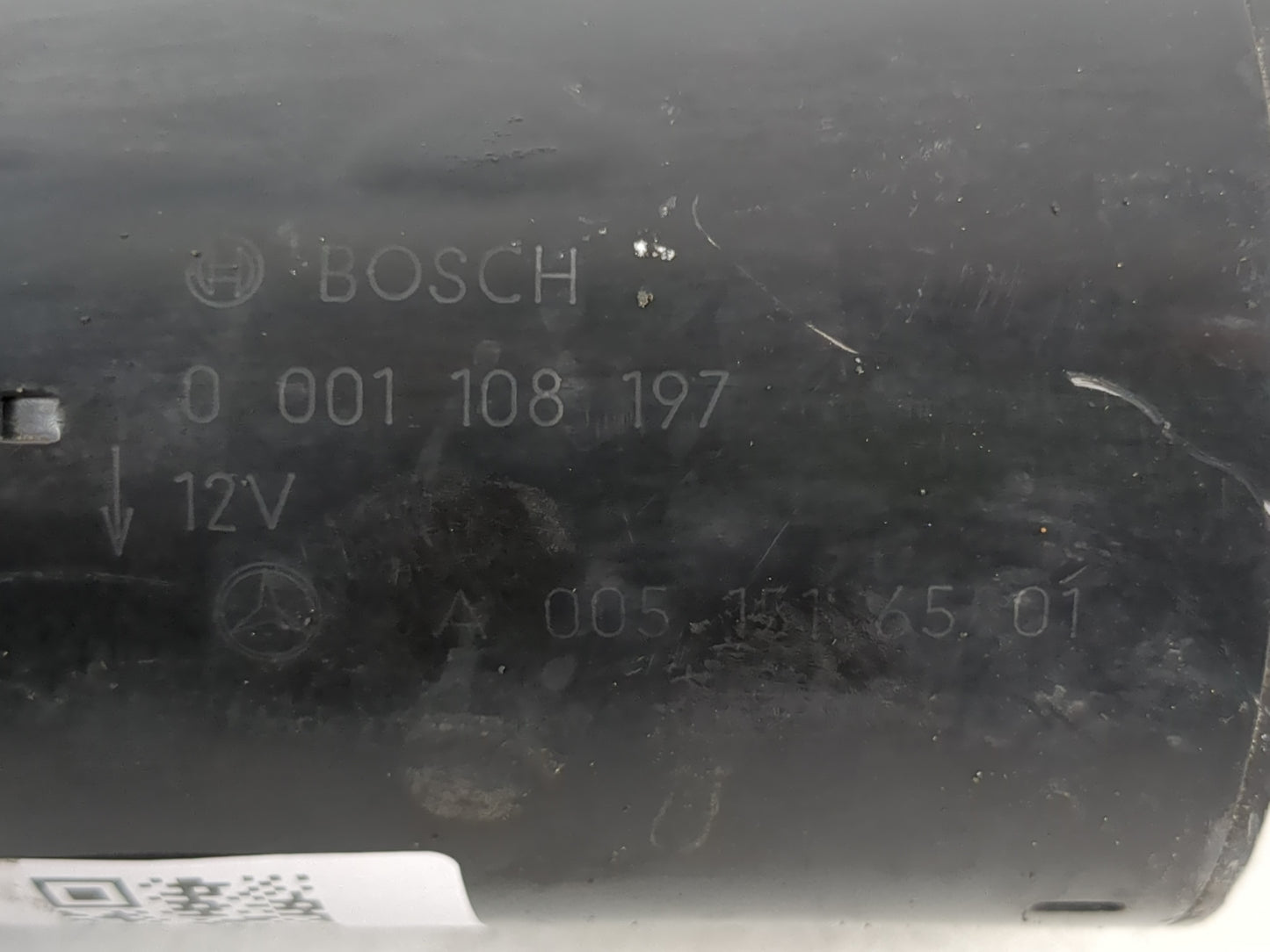 2001-2005 Mercedes-Benz C240 Car Starter Motor Solenoid OEM P/N:0 001 108 197 Fits OEM Used Auto Parts - Oemusedautoparts1.c