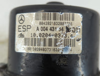 2003-2005 Mercedes-Benz C320 ABS Pump Control Module Replacement P/N:A 004 431 34 Q01 Fits Fits 2003 2004 2005 OEM Used Auto