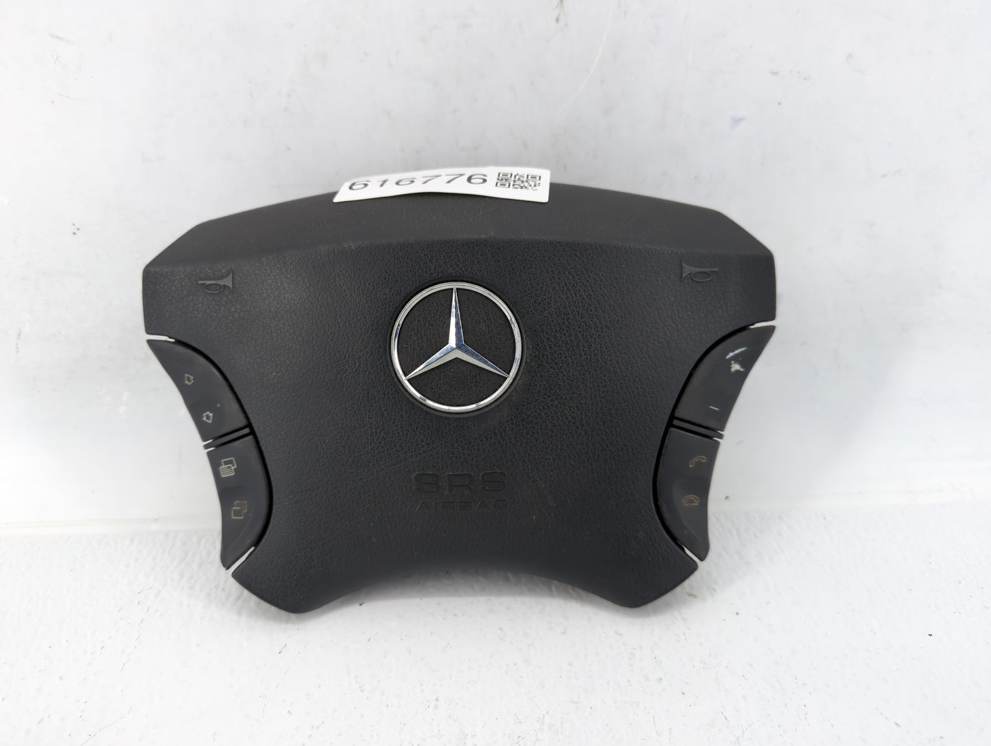 2003-2005 Mercedes-Benz Cl500 Air Bag Driver Left Steering Wheel Mounted P/N:YP2R3U3QBLI 220 460 24 98 Fits OEM Used Auto Pa