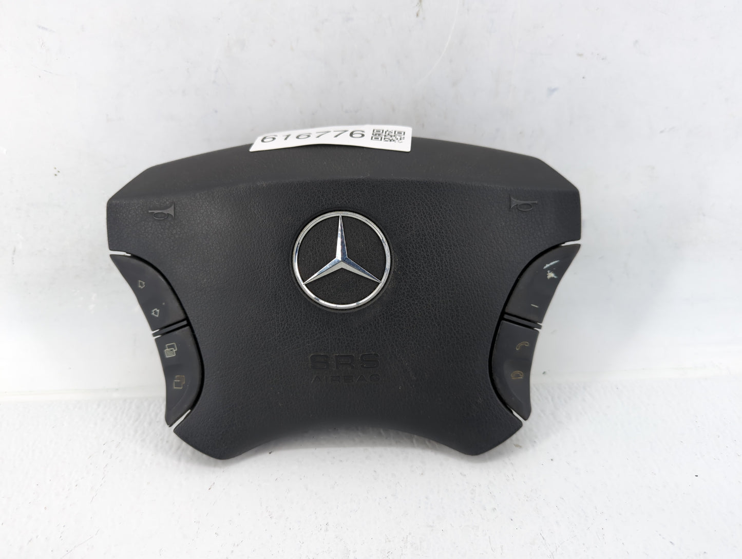2003-2005 Mercedes-Benz Cl500 Air Bag Driver Left Steering Wheel Mounted P/N:YP2R3U3QBLI 220 460 24 98 Fits OEM Used Auto Pa