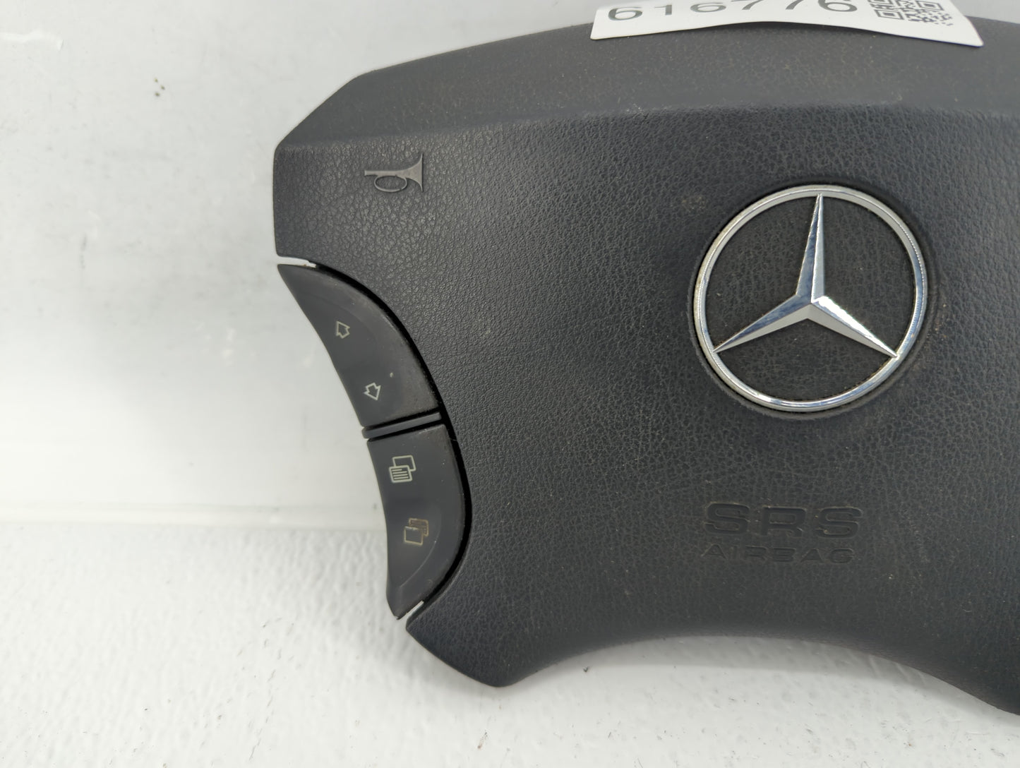 2003-2005 Mercedes-Benz Cl500 Air Bag Driver Left Steering Wheel Mounted P/N:YP2R3U3QBLI 220 460 24 98 Fits OEM Used Auto Pa