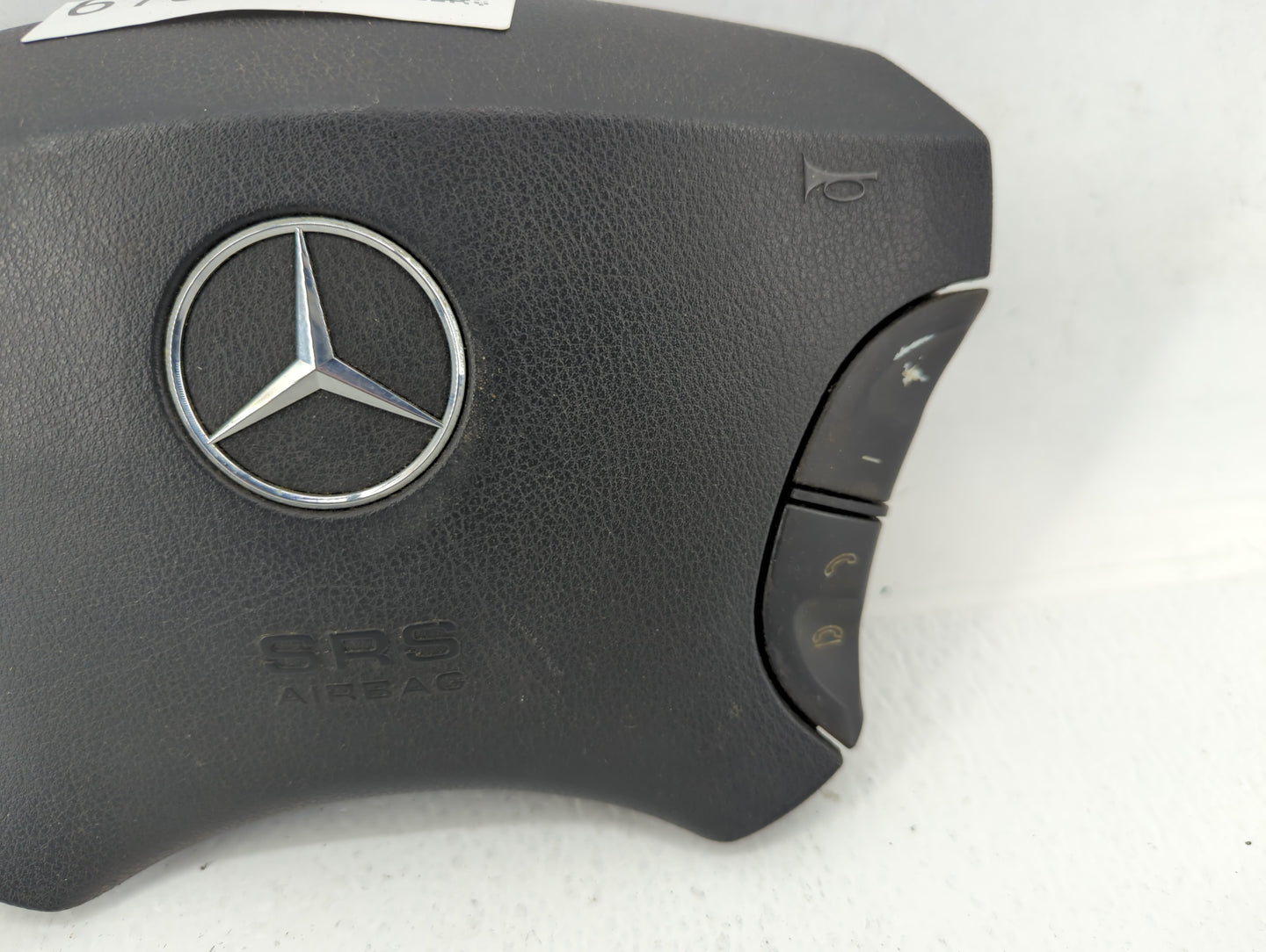 2003-2005 Mercedes-Benz Cl500 Air Bag Driver Left Steering Wheel Mounted P/N:YP2R3U3QBLI 220 460 24 98 Fits OEM Used Auto Pa