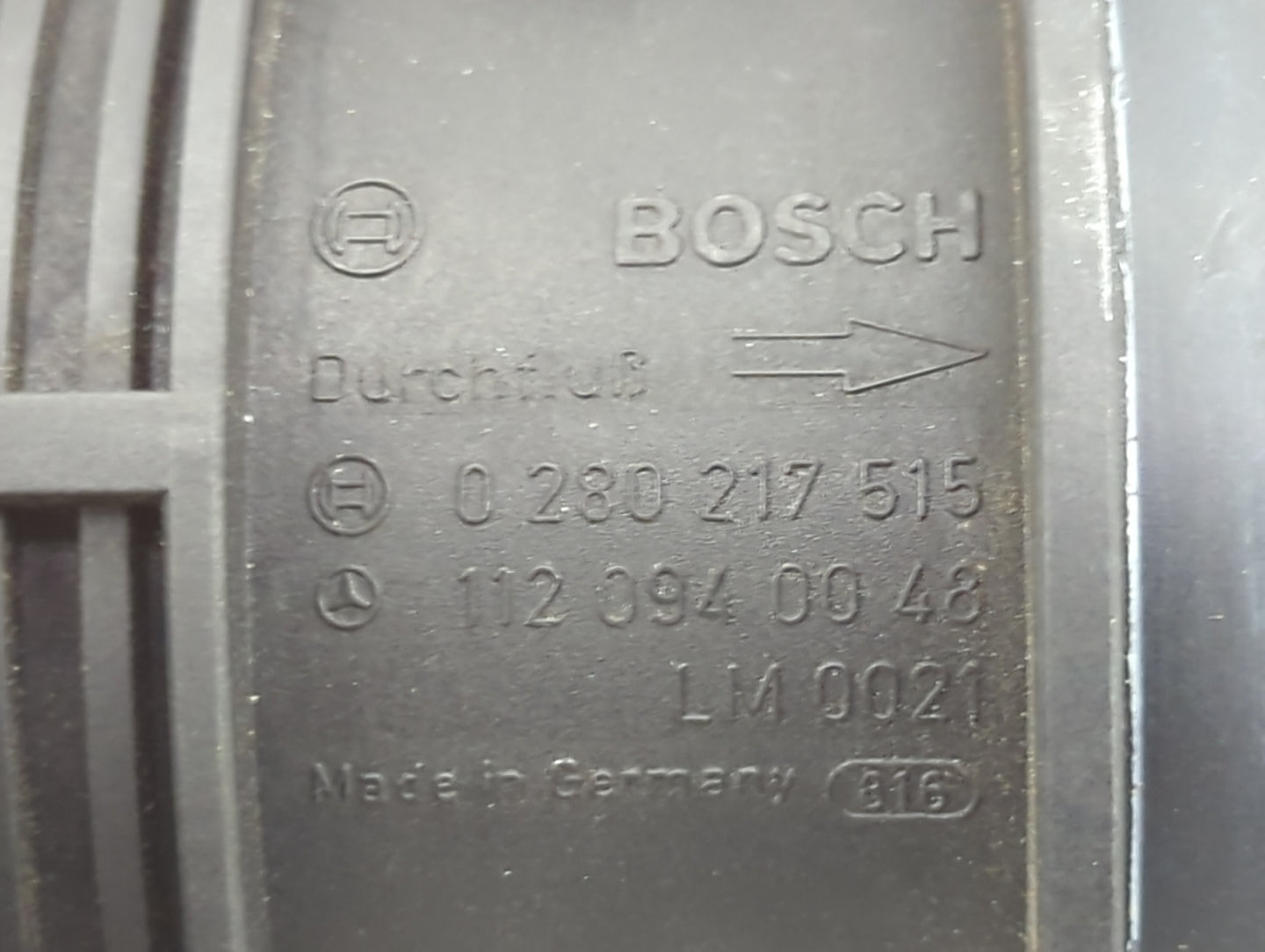 1998-2005 Mercedes-benz Clk320 Mass Air Flow Meter Maf - Oemusedautoparts1.com