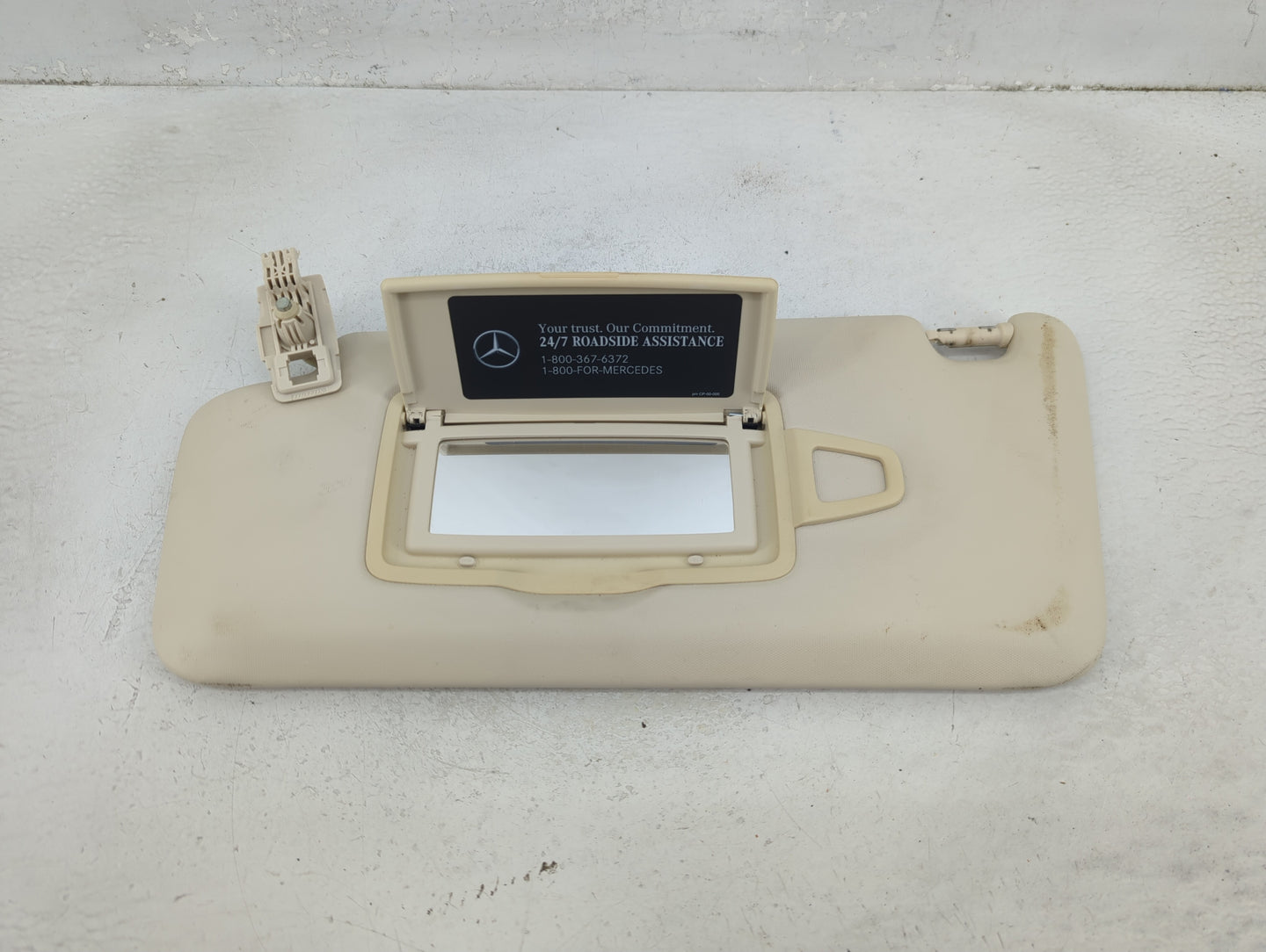 2000-2003 Mercedes-Benz Clk430 Sun Visor Shade Replacement Driver Left Mirror Fits Fits 2000 2001 2002 2003 OEM Used Auto Pa
