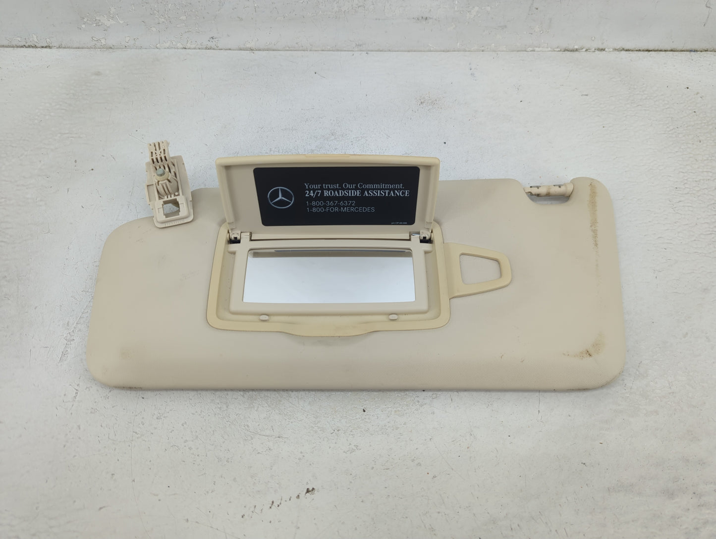 2000-2003 Mercedes-Benz Clk430 Sun Visor Shade Replacement Driver Left Mirror Fits Fits 2000 2001 2002 2003 OEM Used Auto Pa