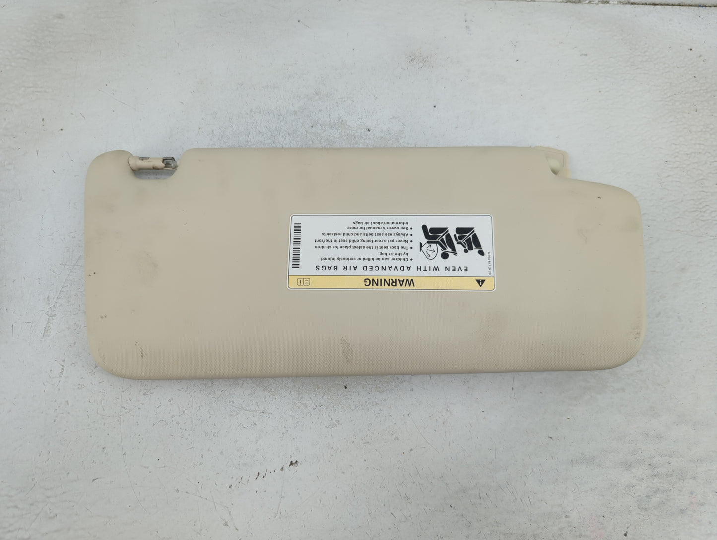 2000-2003 Mercedes-Benz Clk430 Sun Visor Shade Replacement Driver Left Mirror Fits Fits 2000 2001 2002 2003 OEM Used Auto Pa