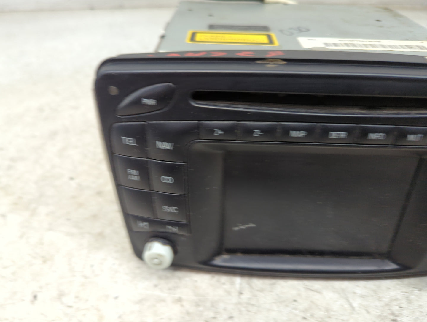 2003 Mercedes-Benz Clk500 Radio AM FM Cd Player Receiver Replacement P/N:B0153126426126 1034324, 8618001123, 1000291 Fits OE