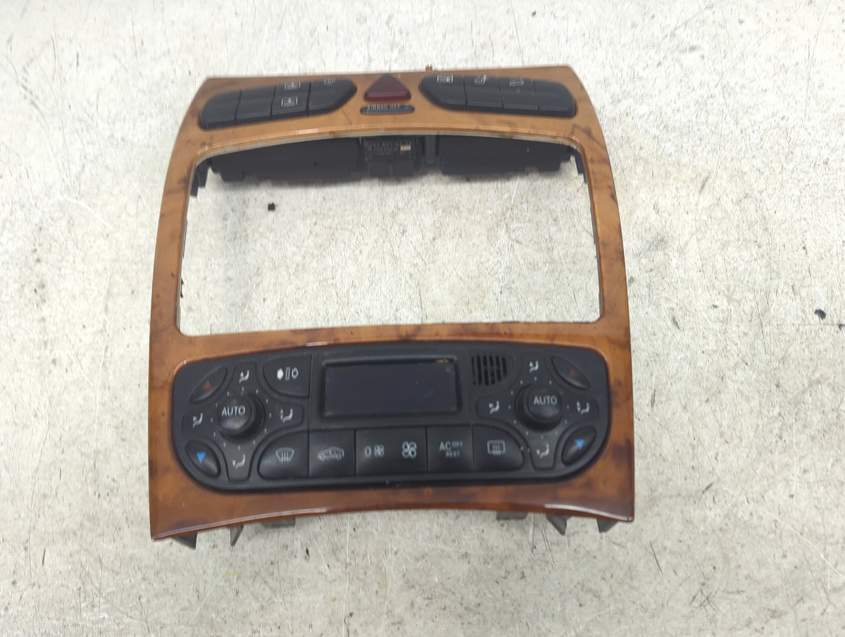 2003 Mercedes-Benz Clk500 Climate Control Module Temperature AC/Heater Replacement P/N:2038215258 2098300285, 9140010491 Fit