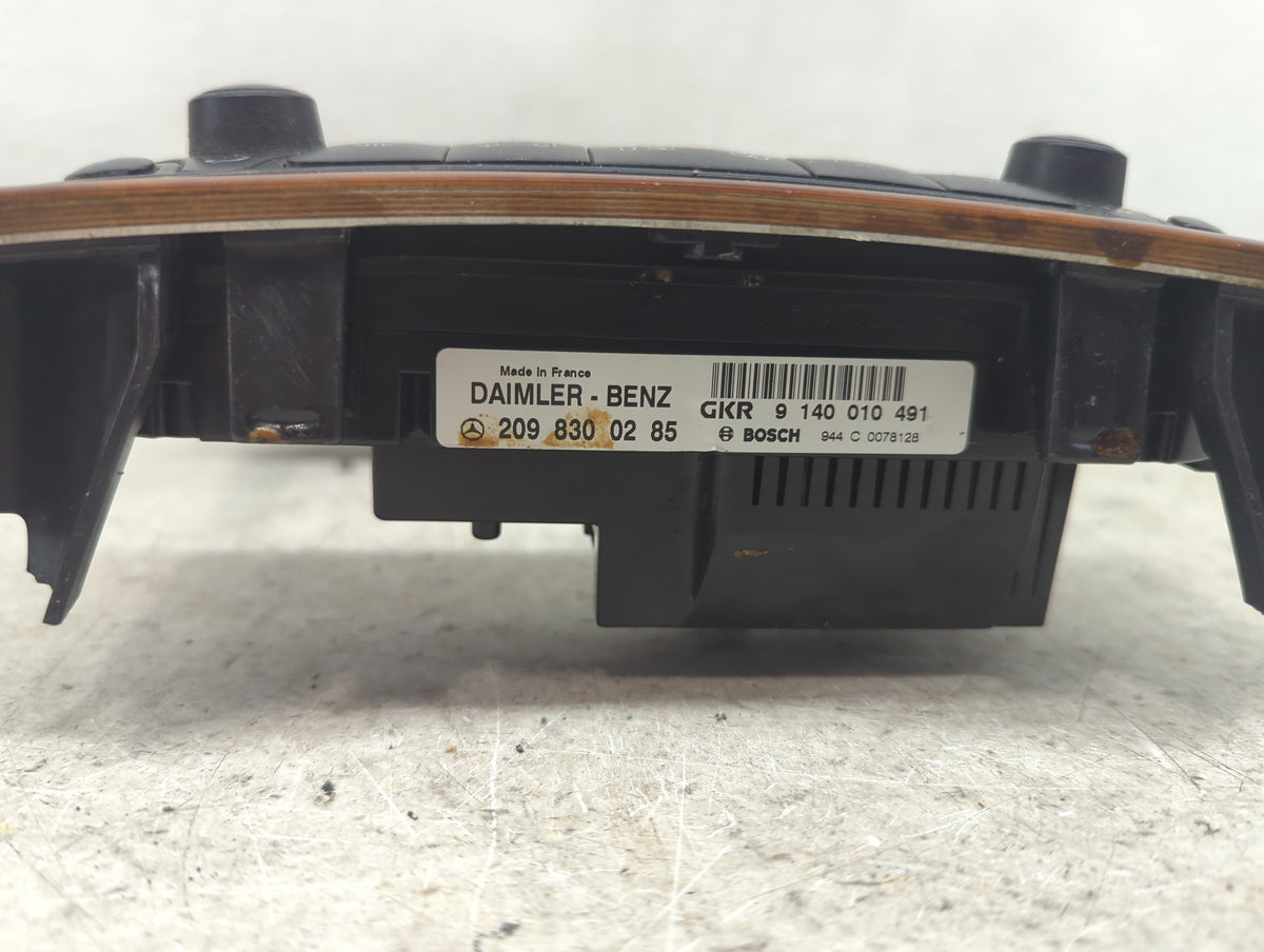 2003 Mercedes-Benz Clk500 Climate Control Module Temperature AC/Heater Replacement P/N:2038215258 2098300285, 9140010491 Fit